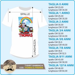T-shirt Thomas and Friends - 01 - personalizzata