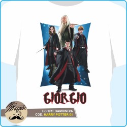 T-shirt Harry Potter- 01 - personalizzata