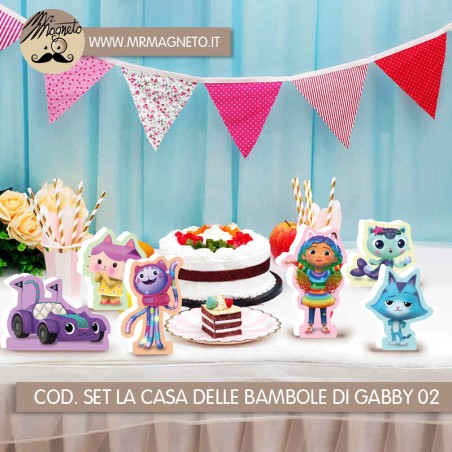 Set Sagome La casa delle bambole di Gabby 02