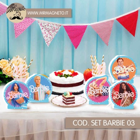 Set Sagome Barbie 03