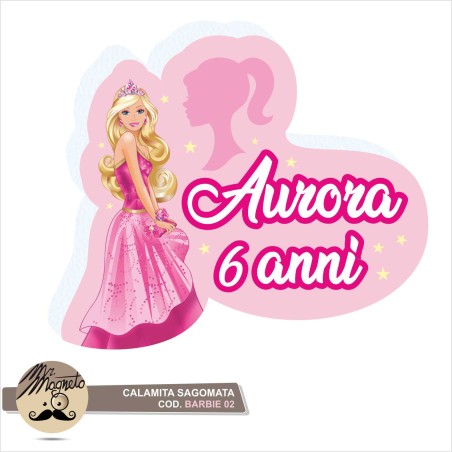 Calamita sagomata BARBIE Principessa - 02