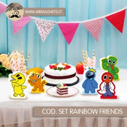 Set Sagome Rainbow friends 01