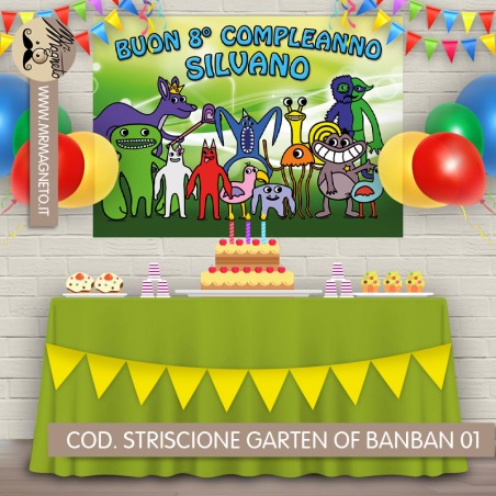 Striscione Garten of banban - 01 - carta cm 140x100 personalizzato