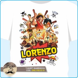 T-shirt One Piece - 01 - personalizzata
