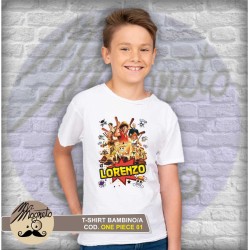 T-shirt One Piece - 01 - personalizzata