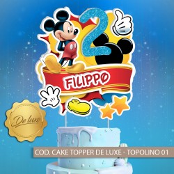 Cake Topper De Luxe - Topolino 01