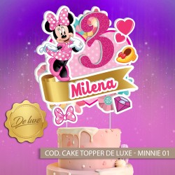 Cake Topper De Luxe - Minnie 01
