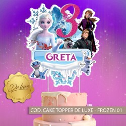 Cake Topper De Luxe - Frozen 01