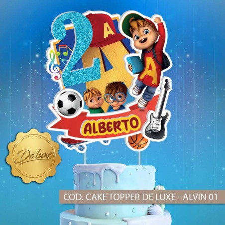 Cake Topper De Luxe - Alvin 01