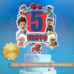 Cake Topper De Luxe - Paw Patrol 01