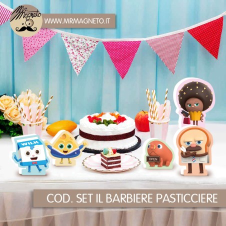 Set Sagome Il barbiere pasticciere 01