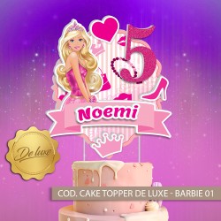 Cake Topper De Luxe - Barbie 01