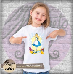 T-shirt Alice nel Paese delle Meraviglie - 01 - personalizzata
