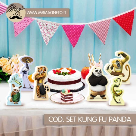 Set Sagome Kung Fu Panda 01