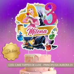 Cake Topper De Luxe - Principessa Aurora 01