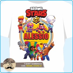 T-shirt Brawl Stars - 01 - personalizzata