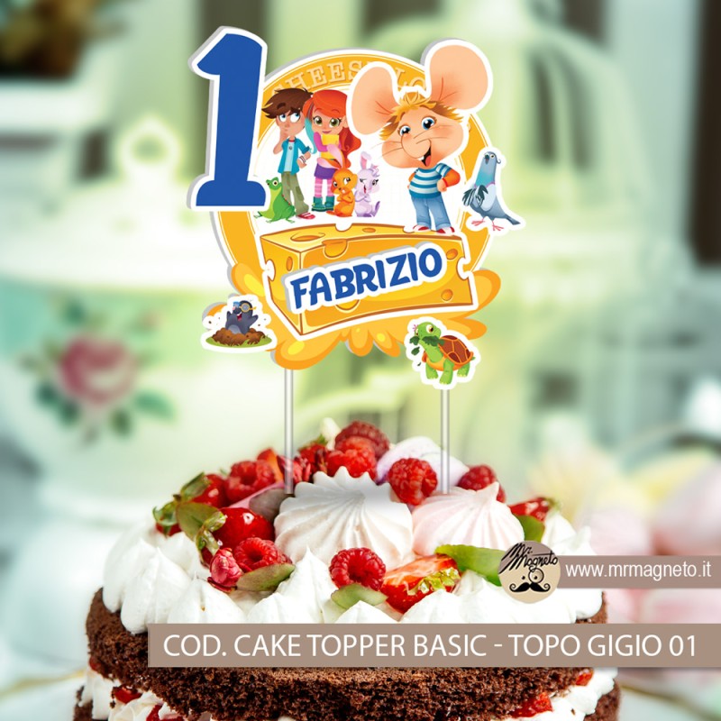 Cake Topper Basic - Topo Gigio 01