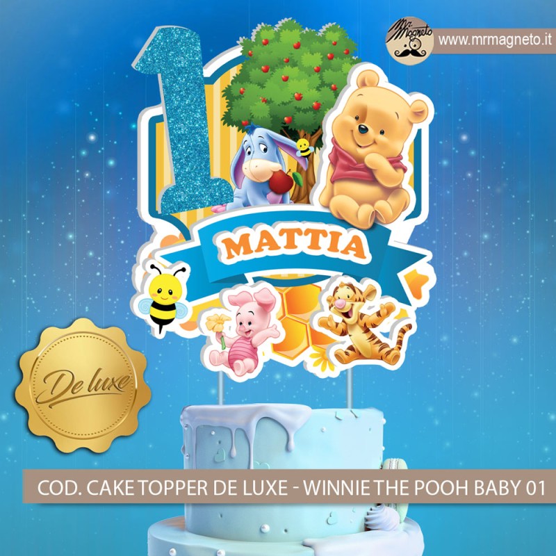 Cake Topper De Luxe - Winnie the Pooh baby 01