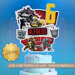 Cake Topper De Luxe - Transformers 01