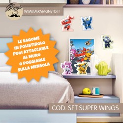 Set Sagome Super Wings 01