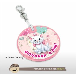 Portachiavi ciondolo gattina Minou 01