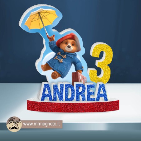 Sagoma Paddington 01 con nome e numero