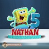 Sagoma Spongebob 01 con nome e numero