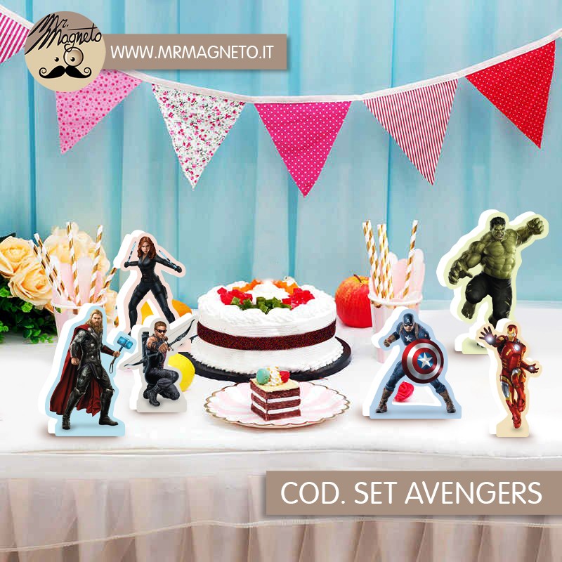 Set Sagome Avengers 01
