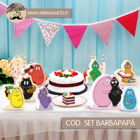 Set Sagome Barbapapà 01