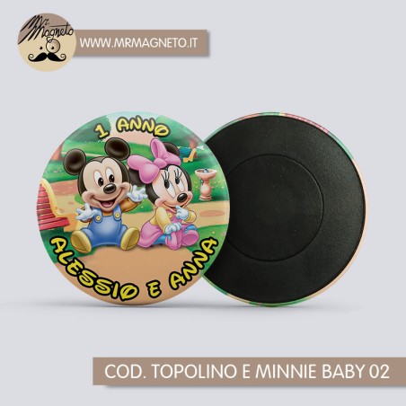 Calamita Topolino e Minnie baby 02