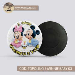 Calamita Topolino e Minnie baby 03