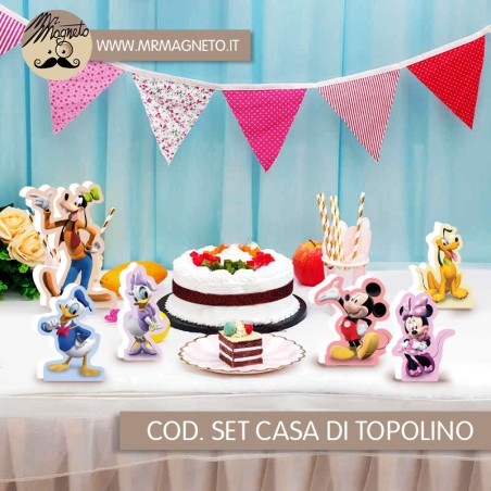 Set Sagome La Casa di Topolino 01