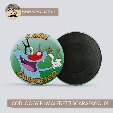 Calamita Oggy e i maledetti scarafaggi 01