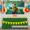 Striscione Hulk - 02 - carta cm 140x100 personalizzato