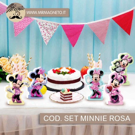 Set Sagome Minnie Rosa 01