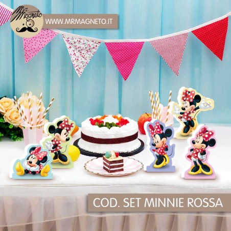 Set Sagome Minnie Rossa 02