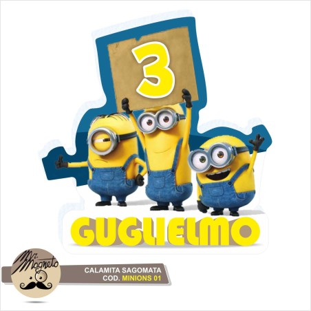 Calamita Sagomata Cattivissimo Me Minions 01