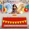 Striscione Wonder Woman - 01 - carta cm 140x100 personalizzato