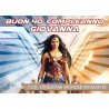 Striscione Wonder Woman - 01 - carta cm 140x100 personalizzato