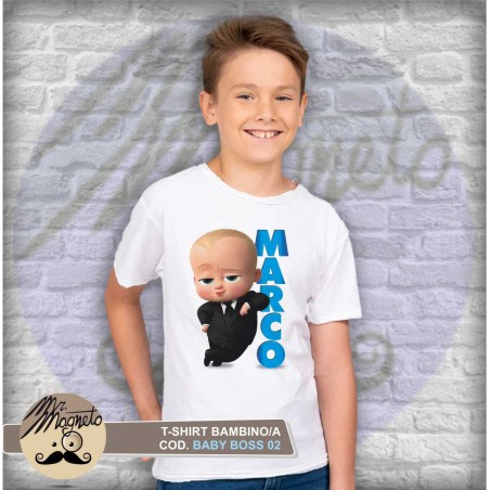 T-shirt  Baby Boss - 02 - personalizzata