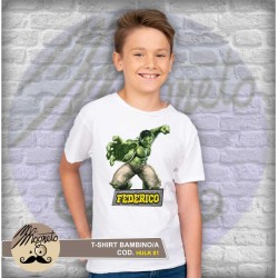 T-shirt Hulk - 01 - personalizzata