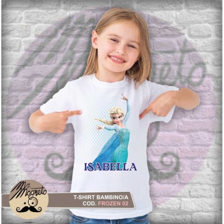 T-shirt Frozen - 02 - personalizzata