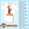 T-shirt Curioso come George - 01 - personalizzata