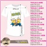T-shirt Minions Cattivissimo me - 02 - personalizzata
