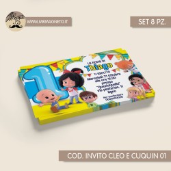 Inviti festa Cleo e Cuquin - 01