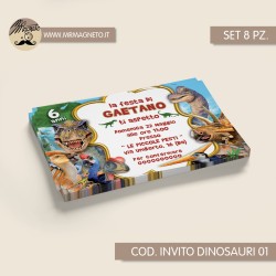 Inviti festa Dinosauri - 01