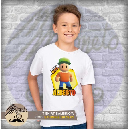 T-shirt Stumble Guys - 01 - personalizzata