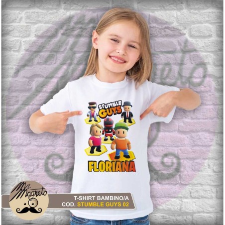 T-shirt Stumble Guys - 02 - personalizzata