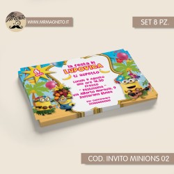 Inviti festa Minions - 02