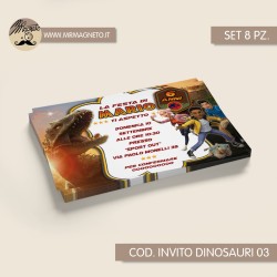 Inviti festa Dinosauri - 03